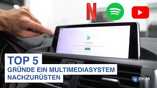 TOP 5 GRÜNDE Warum du in deinem BMW ein BKM Multimediasystem brauchst [upl. by Eisej]