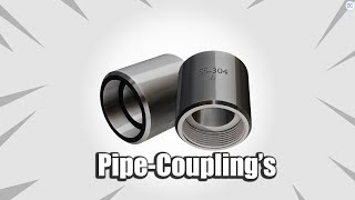 Pipe connection by Couplings method explained SW  THD [upl. by Erodeht]