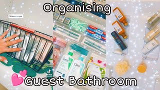 Guest Bathroom Organising and restock ASMR Compilation [upl. by Namya]