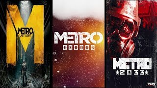 Metro Exodus Vs Metro Last Light Vs Metro 2033 Redux  Gameplay amp Graphics Comparsion [upl. by Flagler818]