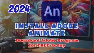 Instalar Adobe ANIMATE 2024 español Fácil y Rápido ¡Ultima Actualización [upl. by Ailil]