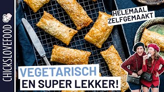 VEGETARISCHE SAUCIJZENBROODJES  CHICKSLOVEFOOD [upl. by Lienahs]