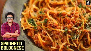 Spaghetti Bolognese  Pasta Bolognese  Italian Special  Spaghetti Recipe By Chef Varun Inamdar [upl. by Nnylear]