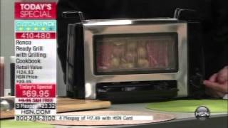 Ronco Ready Grill HSN TS 12815 3pm [upl. by Darnoc]