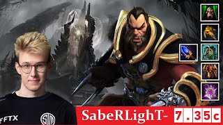 DOTA 2 SabeRLighT the LYCAN OFFLANE 735c 2 [upl. by Trahurn]