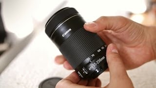 Canon EFS 55250mm f456 IS STM lens review with samples [upl. by Rodablas]