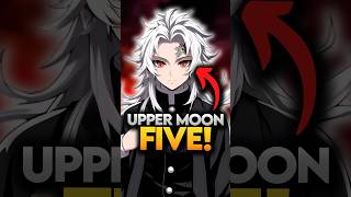 Why there is no Upper Moon 5 Demon Slayer Explained demonslayer shorts [upl. by Kelda]