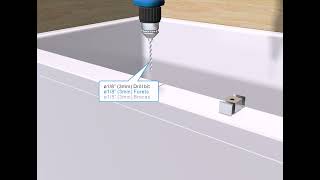 OVE KELSEY Shower Tub Door Installation V01 [upl. by Iclehc]