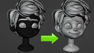 Easy retopology in one click Quad remesher [upl. by Takara322]