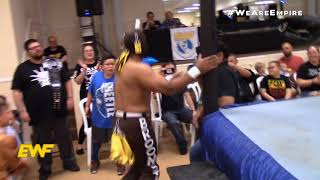 Pro Wrestling Match  Fidel Bravo vs A Broomstick [upl. by Eittod]