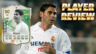 ¡99 DE DEFENSA 😱 REVIEW FERNANDO HIERRO WINTER WILDCARD 90 EAFC 24 [upl. by Pare8]