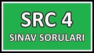 SRC 4 Belgesinde Sorulan Sorular  Panelvan  Kamyon  Çekici   4 [upl. by Heuser119]