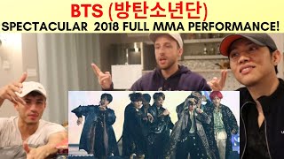 BTS  2018 MMA FULL LIVE PERFORMANCE  REACTION VIDEO BY REACTIONS UNLIMITED [upl. by Calise]