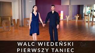 Pierwszy Taniec  Walc Wiedeński  Efektowne Obroty  Studio Tańca Rytm  Waltz Lesson Online [upl. by Sej]