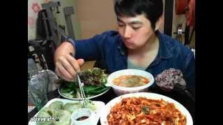 고추장불고기만두냉면비빔밥 Spicy BulgogiMandooIce Noodleetc [upl. by Brina715]