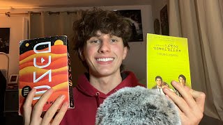 soft spoken book collection ASMR talking tapping page turning [upl. by Yelrah]