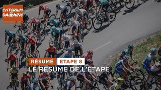 Dauphiné 2022  Étape 8  Résumé [upl. by Shanna789]