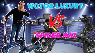 Quelle Trottinette Electrique choisir Dualtron Victor Luxury VS Spider Max [upl. by Nahallac]