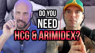 The TRUTH about HCG and Arimidex on TRT [upl. by Ydnahs907]