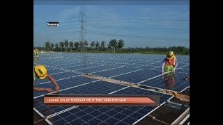 Ladang solar terbesar milik TNB lebih 50 siap [upl. by Remle]