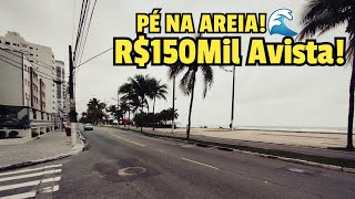 APARTAMENTO 1 DORMITÓRIO COM 2 SACADAS  CHURRASQUEIRA E GARAGEM PÉ NA AREIA AVIAÇÃO🌊PRAIA GRANDE SP [upl. by Lemart]