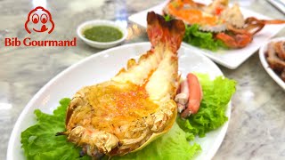 YUM Best Ever GIANT River Prawn in BANGKOK🦐 Mae Klong Seafood Restaurant [upl. by Adela]