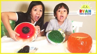 Halloween Gummy Food vs Real Food challenge [upl. by Sallie]