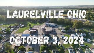 Laurelville Ohio on October 3 2024 drone view in 4k [upl. by Novyad342]