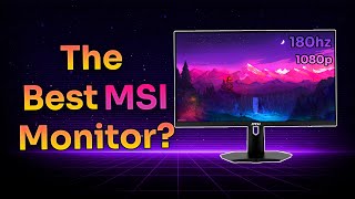 MSI G244F E2 Review  BEST Budget Monitor 2024 [upl. by Willard]