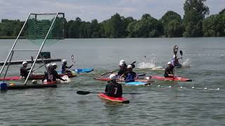 Ostdeutsche Meisterschaft 2022 Kanupolo am Stausee Glauchau [upl. by Nickey]