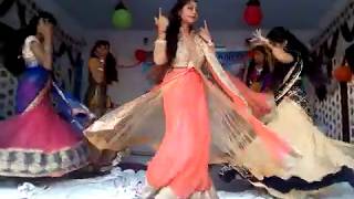 Ghoomar song dance performance on childrens day in SSN INTER COLLEGE KHATAULI [upl. by Amalia]