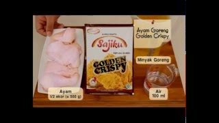 Dapur Umami  Ayam Goreng Golden Crispy [upl. by Ialokin641]