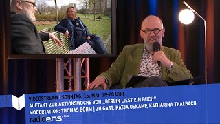 Katja Oskamp I Lesung quotMarzahn mon Amourquot [upl. by Bradway]