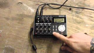 Tascam DP004 Quick Tutorial [upl. by Enyt]