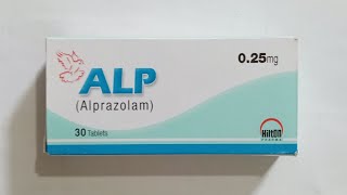 ALP 025 Mg Tablets Price  Alprazolam 025 mg  ALP 025 Mg Tablets  Alprazolam [upl. by Yorke]