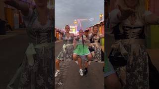 Dirndl Macarena Dance 🥳 Bronx Sistas dancecrew dancevideo dancechallenge funnyvideo shorts [upl. by Maidel]