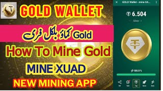 Gold Wallet  Mine XAUT bot  New Telegram Mining Project Gold Wallet  Join Telegram Gold Wallet [upl. by Ayokal]