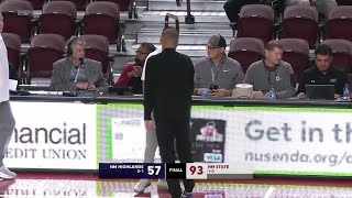 New Mexico State vs NM Highlands  Game Highlights [upl. by Onirefes]