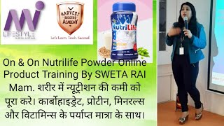 On amp On Nutrilife Powder Online Product Training By SWETA RAI Mam [upl. by Ahsatsan613]