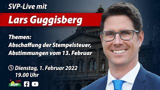 SVPLive mit Nationalrat Lars Guggisberg [upl. by Aicenaj]