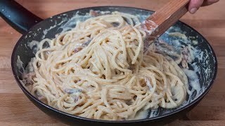 La vera pasta alla carbonara La vera ricetta originale delle trattorie di Roma [upl. by Anayad]