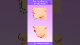 Double chin exercise  How to remove double chin  Face exercise for thin jawline 🔥🔥 homeworkout [upl. by Xenia903]