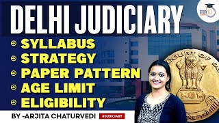 Delhi Judiciary Vacancy 2023  Delhi Judiciary Syllabus  Delhi Judiciary Eligibility [upl. by Ayam]