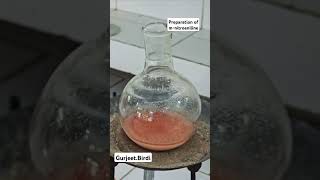 Preparation of mnitroaniline from mdinitrobenzenereduction [upl. by Madalena]