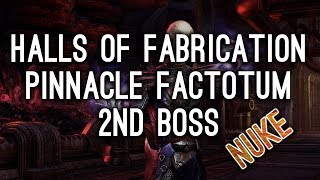 Pinnacle Factotum NUKE Halls of Fabrication  Morrowind ESO [upl. by Fraser]