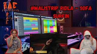 MaliStrip Ridla  Sofa Surfin  REACTION [upl. by Fosdick]