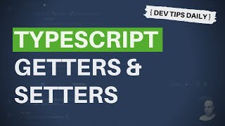 27 Mastering Getter and Setter Methods in TypeScript Classes  Explained with Examples [upl. by Claybourne26]