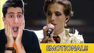 Måneskin  Coraline Sanremo 2022 Reaction [upl. by Carbrey399]