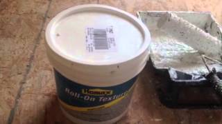 How to roll on popcorn ceiling [upl. by Jorge58]