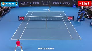 NADAL vs THOMPSON  Brisbane International 2024 QF  LIVE Tennis PlaybyPlay Stream [upl. by Ecirehc]